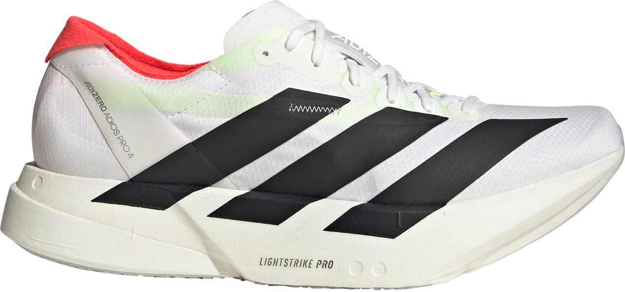 Adidas Adizero Adios Pro 4 — Weiss/Schwarz