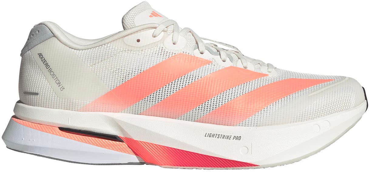 Adidas Adizero Boston 13 — Creme/Koralle