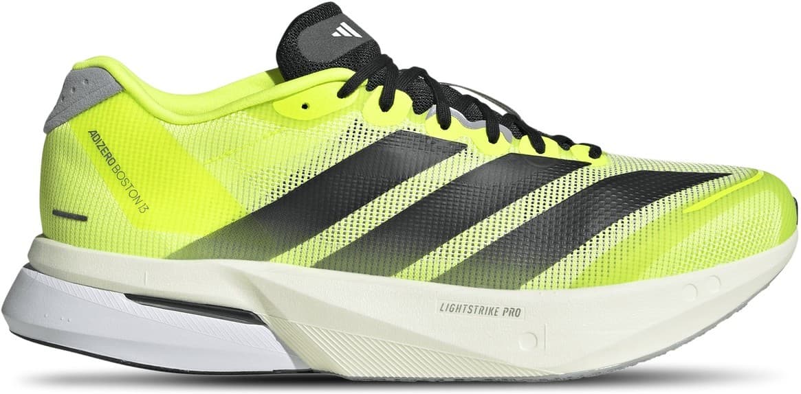 Adidas Adizero Boston 13 — Schwarz/Neongelb