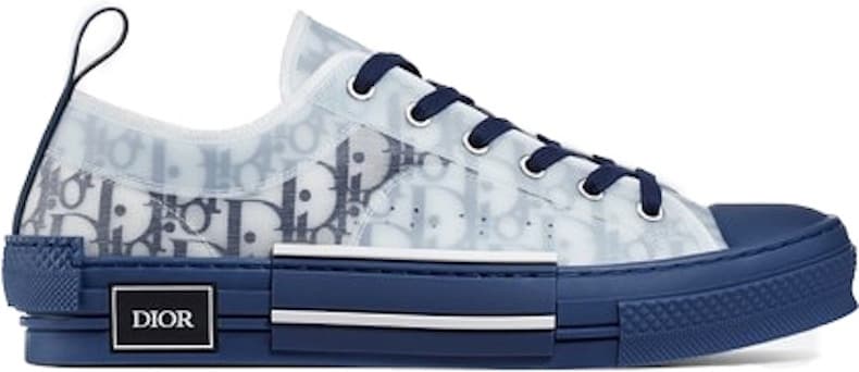 Dior B23 Low Top — Blue Oblique