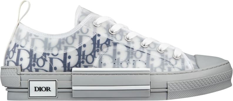 Dior B23 Low — White Navy Oblique