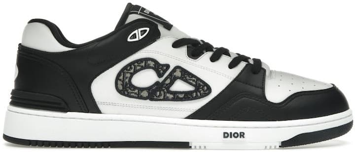Dior B57 Dribble Low Top — Schwarz/Weiss