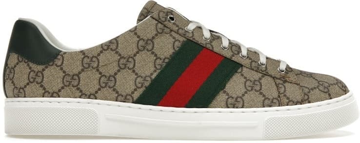 Gucci Ace — GG Beige Web