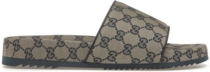 Gucci Herrenpantolette — Blau GG