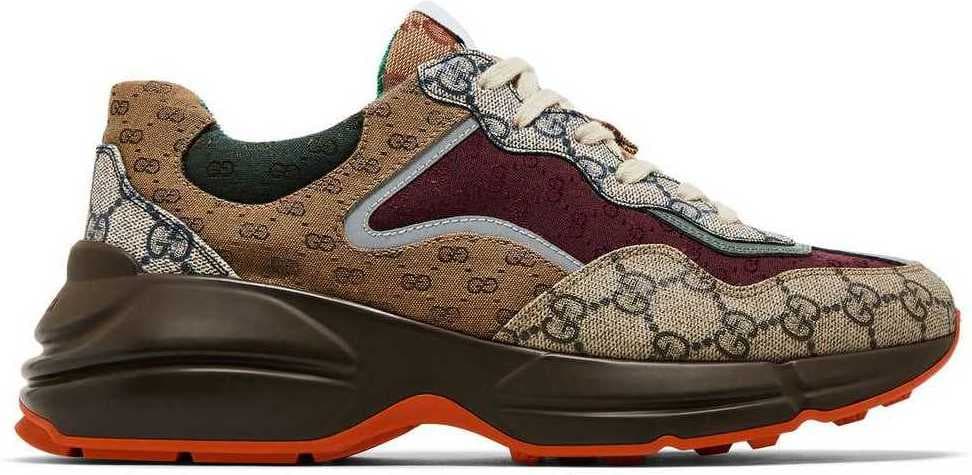 Gucci Rhyton — Beige Brick Red