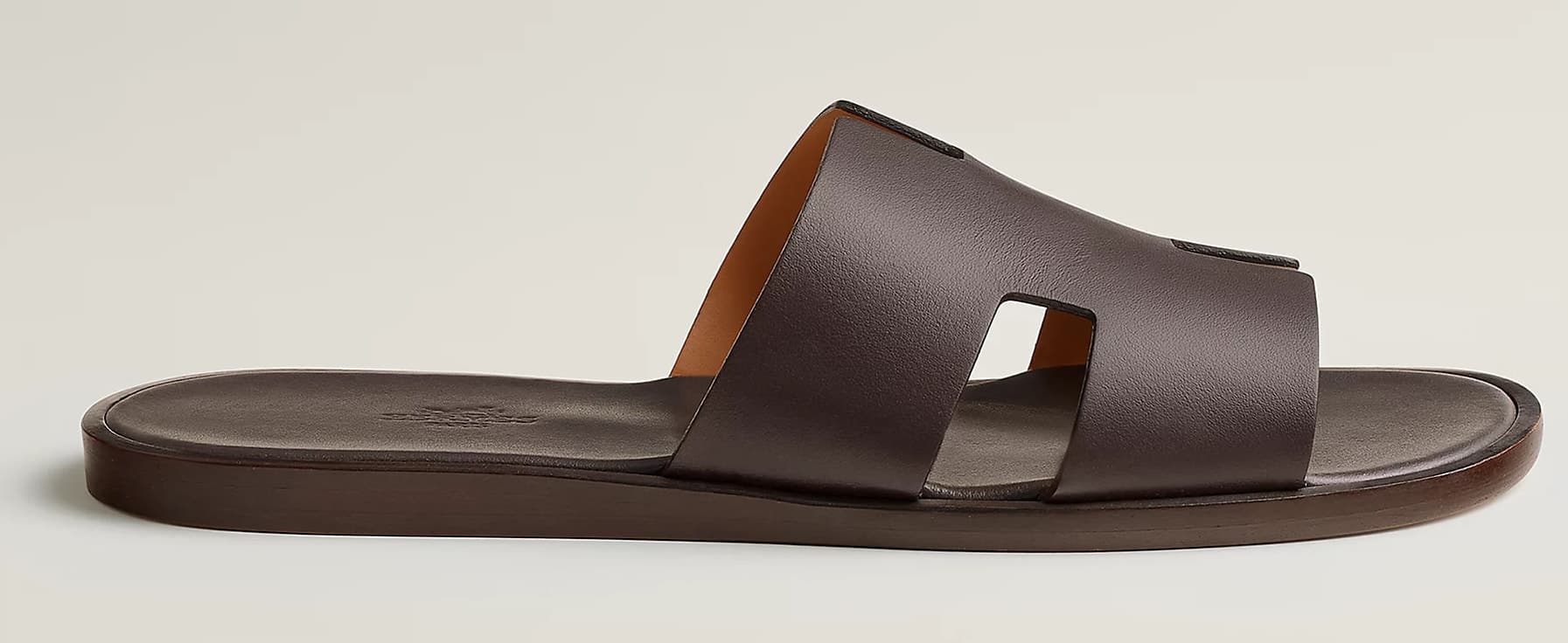 Hermès Sandalen Izmir — Dunkelbraun
