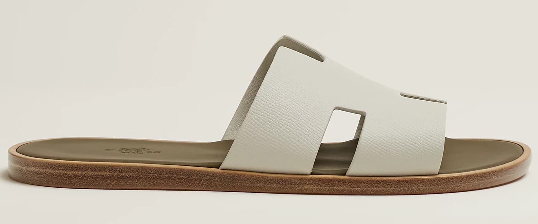 Hermès Sandalen Izmir — Vert Toundra