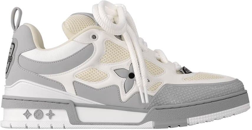 Louis Vuitton LV Skate Sneaker — Grau Weiss