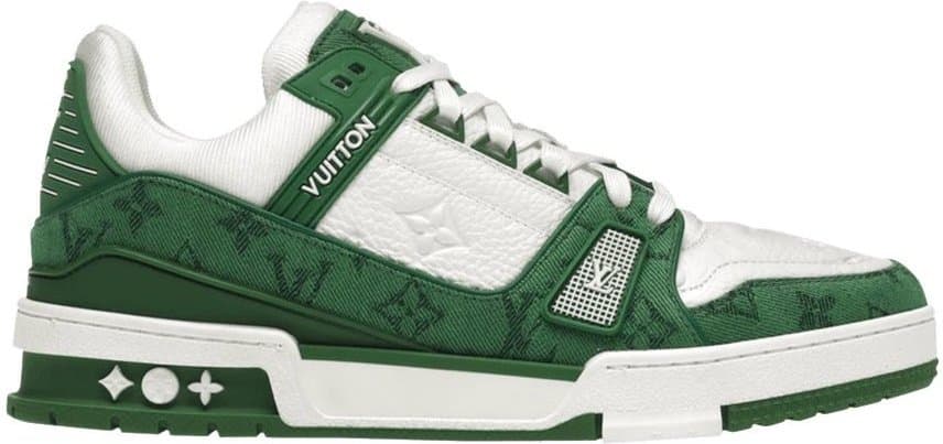Louis Vuitton LV Trainer — Weiss Grün