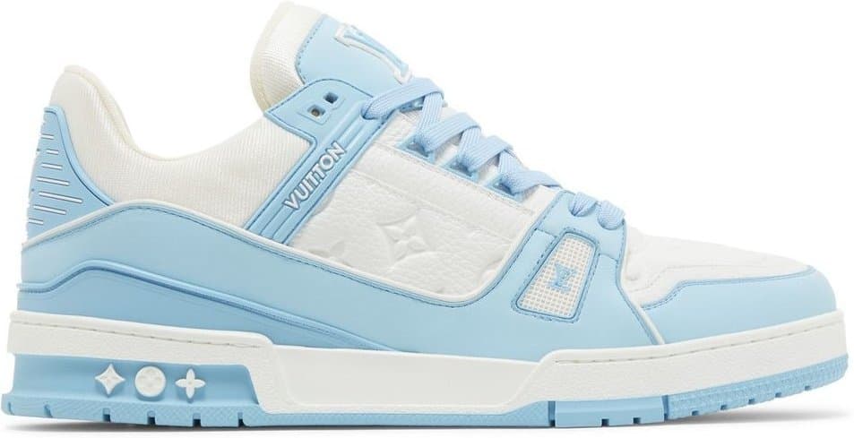 Louis Vuitton LV Trainer — Weiss Sky Blue