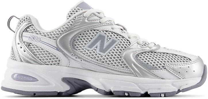 New Balance 530 — Grey Matter Silver Metallic Digital Mist