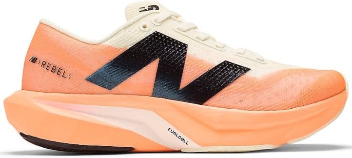 New Balance FuelCell Rebel v4 — Hot Mango Angora (Damen)
