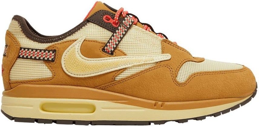 Nike Air Max 1 — Travis Scott Cactus Jack Wheat Lemon Drop