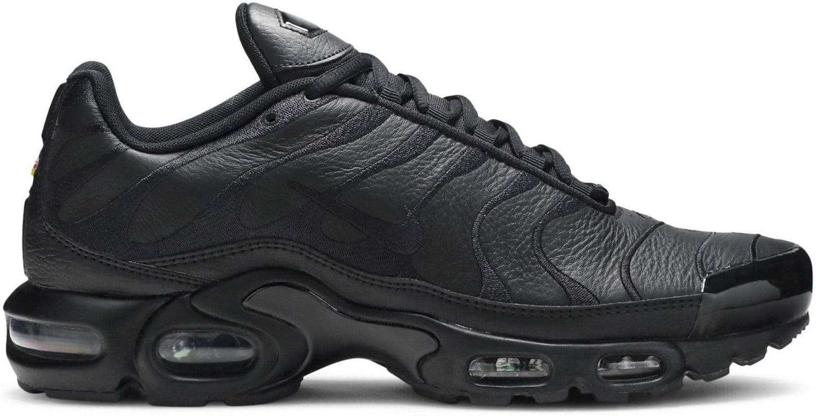 Nike Air Max Plus — Triple Black Leather