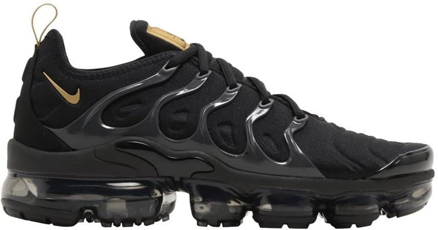 Nike Air VaporMax Plus — Black Metallic Gold