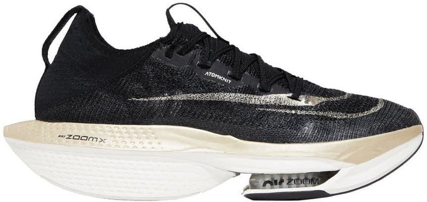 Nike Air Zoom Alphafly Next% 2 — Black Metallic Gold Grain