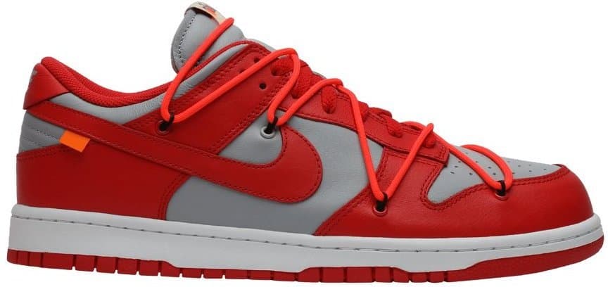 Nike Dunk Low — Off-White University Red