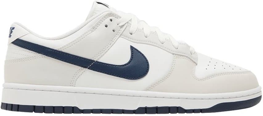 Nike Dunk Low — White Midnight Navy