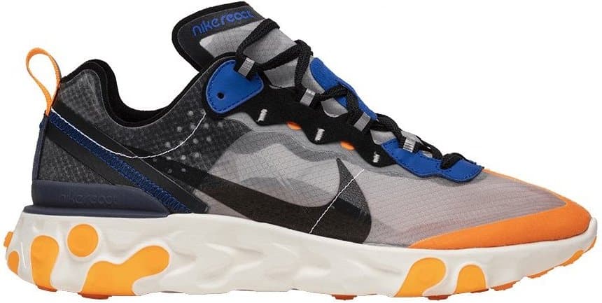 Nike React Element 87 — Thunder Blue/Total Orange