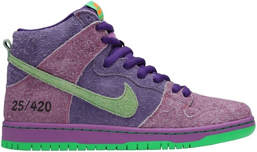 Nike SB Dunk High — Reverse Skunk 420
