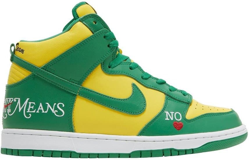 Nike SB Dunk High — Supreme By Any Means Brazil