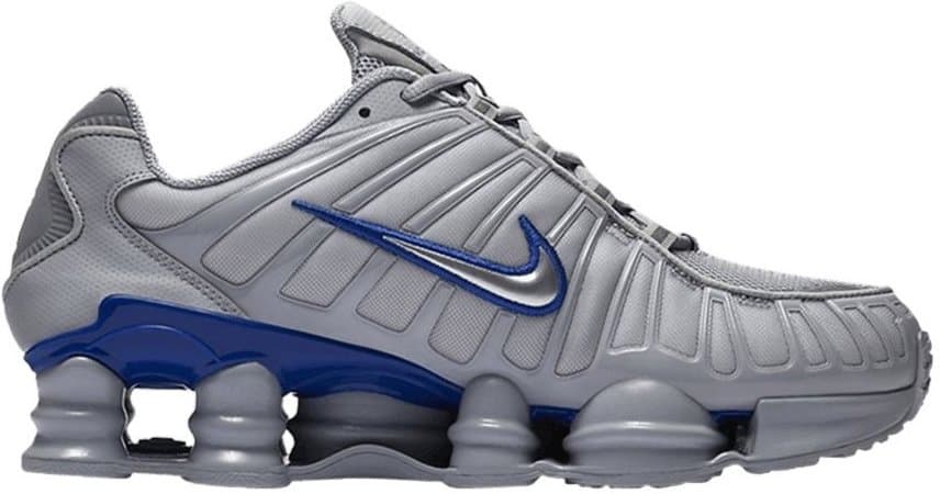 Nike Shox TL — Wolf Grey Metallic Silver Blue