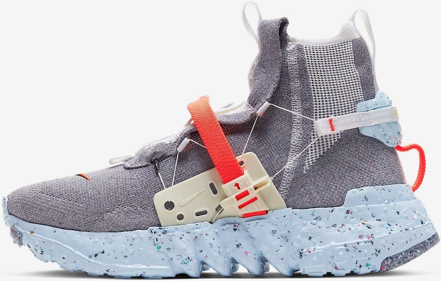 Nike Space Hippie 03 — Vast Grey Hyper Crimson