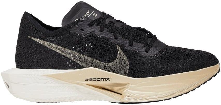 Nike ZoomX Vaporfly 3 — Black Metallic Gold Grain