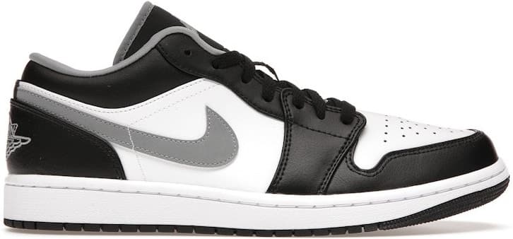 Nike Air Jordan Jordan 1 Low — Black White Grey
