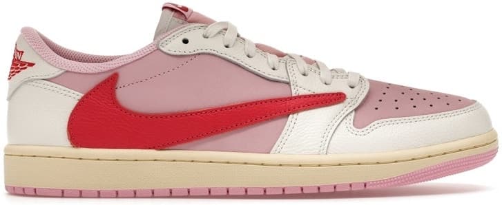 Nike Air Jordan Jordan 1 Retro Low OG SP — Travis Scott Sail Tropical Pink