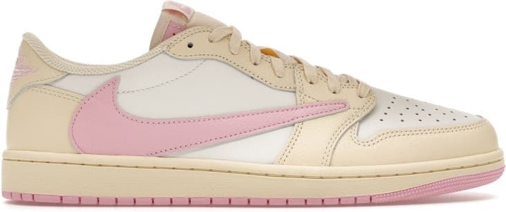 Nike Air Jordan Jordan 1 Retro Low OG SP — Travis Scott Shy Pink