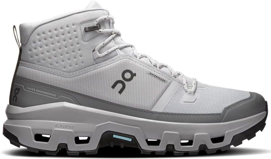 On Cloudrock Mid Waterproof — Grau