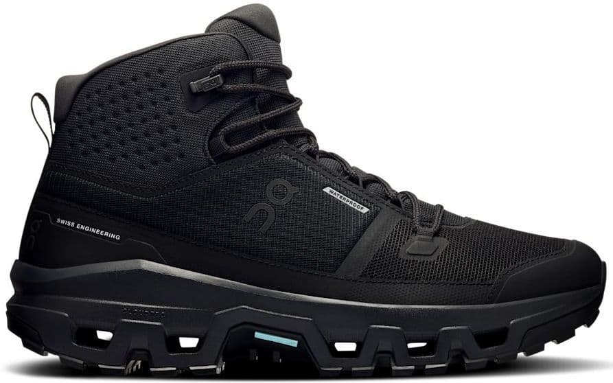 On Cloudrock Mid Waterproof — Schwarz