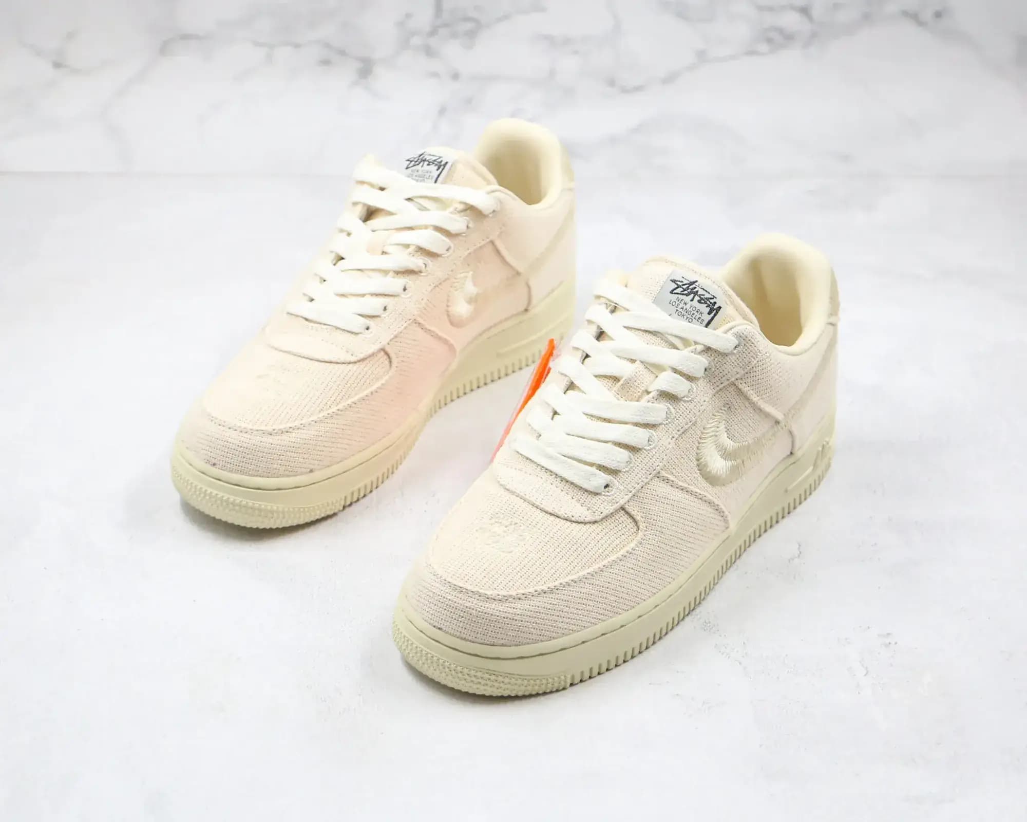 Nike Stussy x Nike Air Force 1 Low — Grey