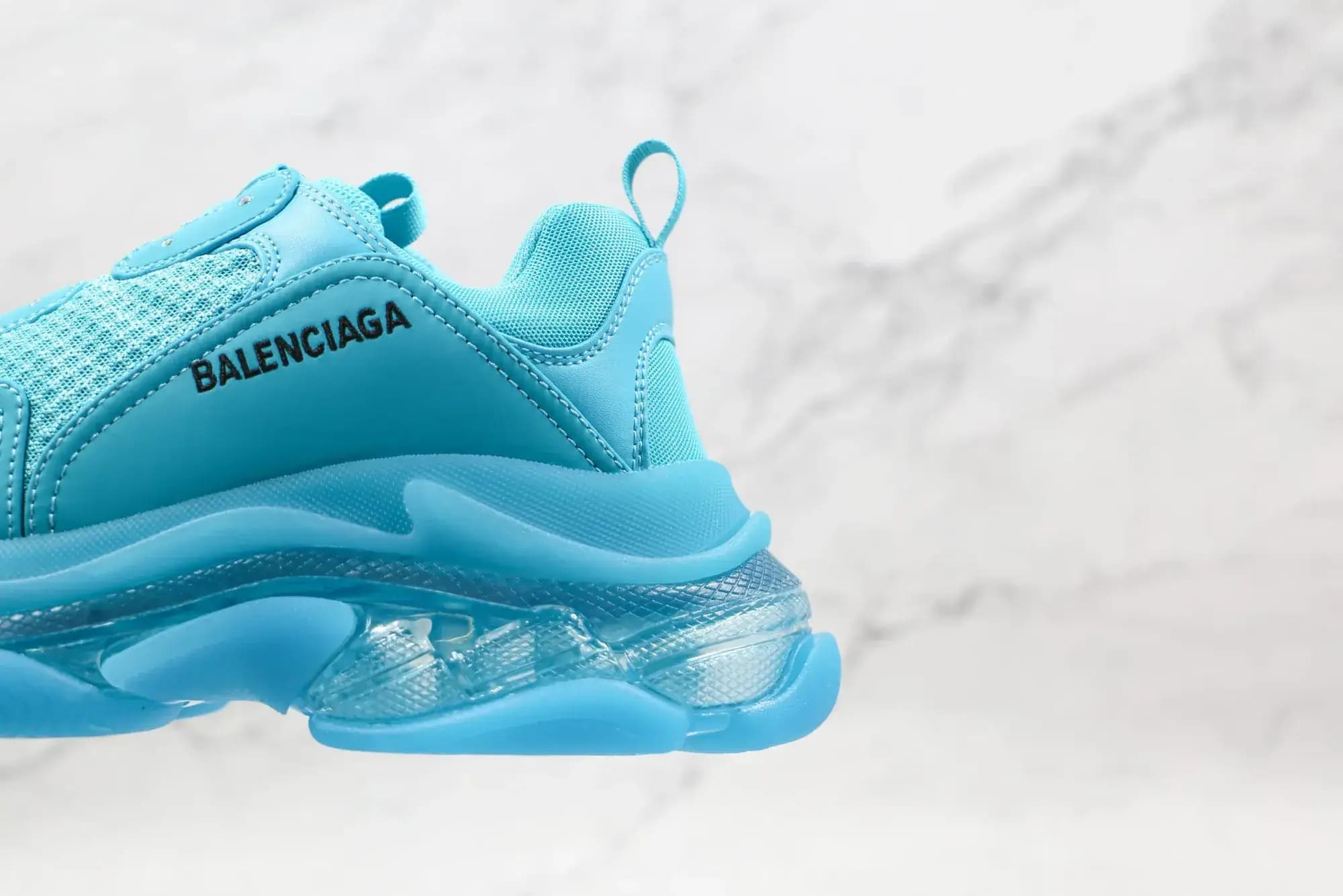 Balenciaga Triple S — blue