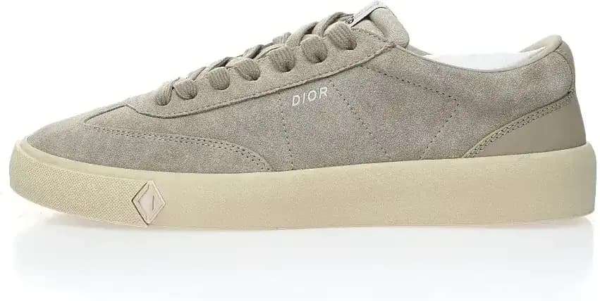 Dior B101 Leather Low Sneaker Greige