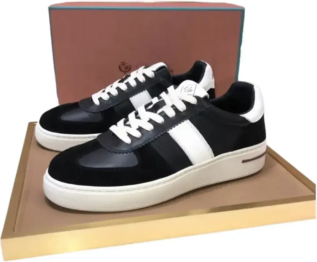 Loro Piana Summer — Black White Designed Sneaker