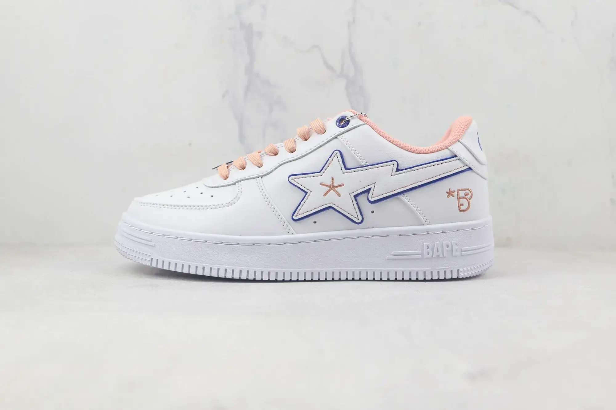 Nike Air Force Bape — White Pink