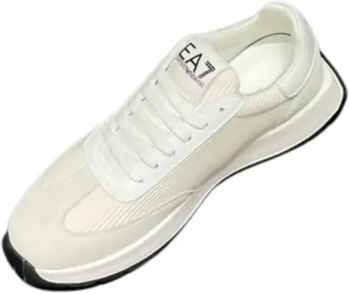 Armani Emporio EA7 Sneaker Mesh Panelling — White
