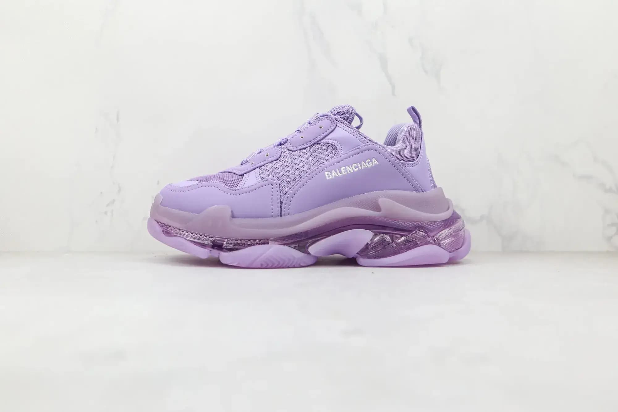 Balenciaga Triple S — purple