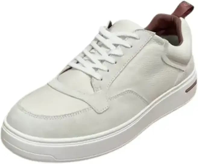 Loro Piana Tennis Walk Sneakers — Cream White