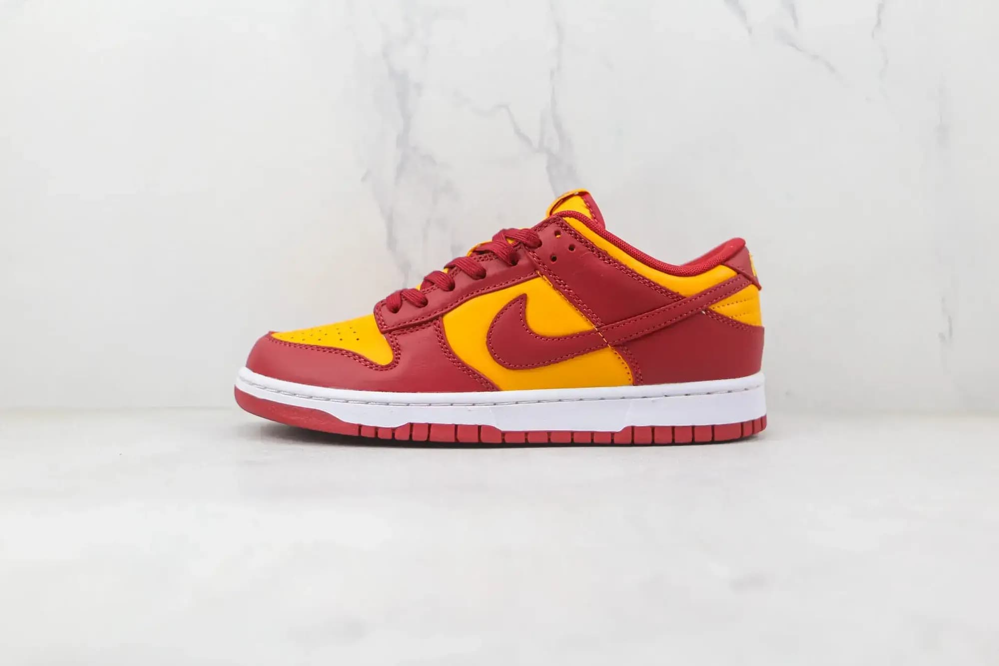 Nike SB Dunk Low — Red and yellow
