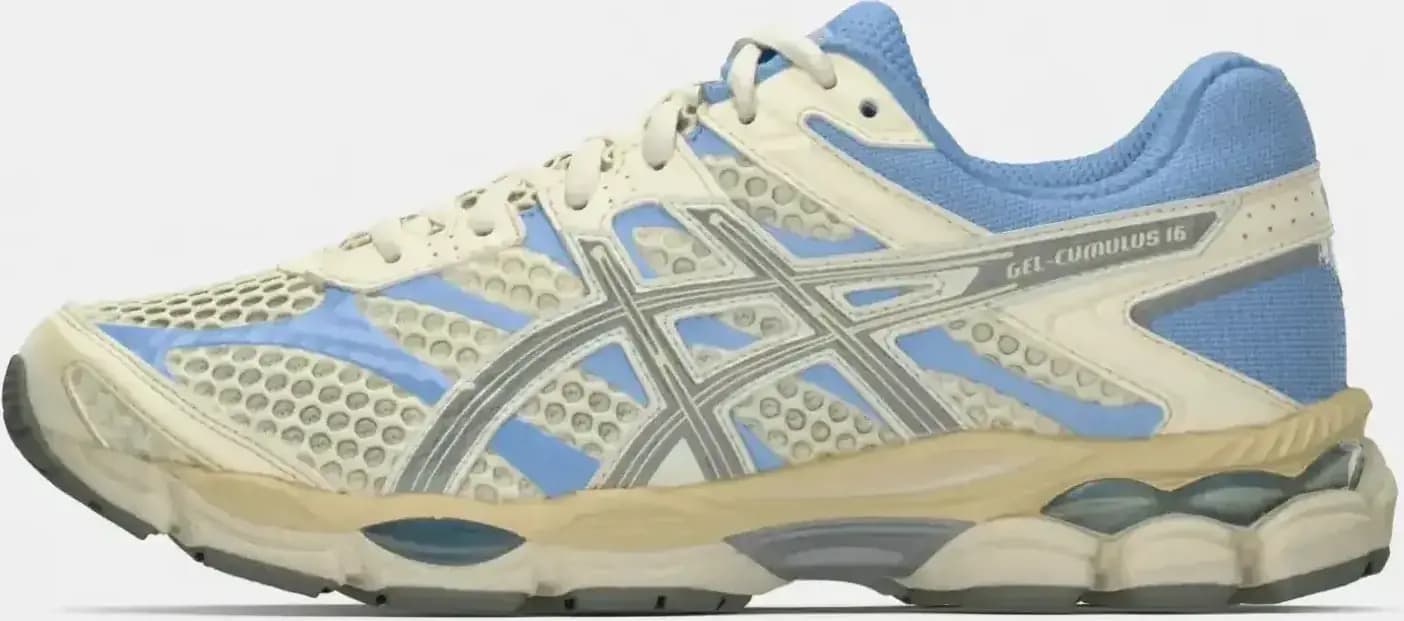 Asics SportStyle GEL CUMULUS 16 UNISEX — Ivory Pure Silver-Coloured