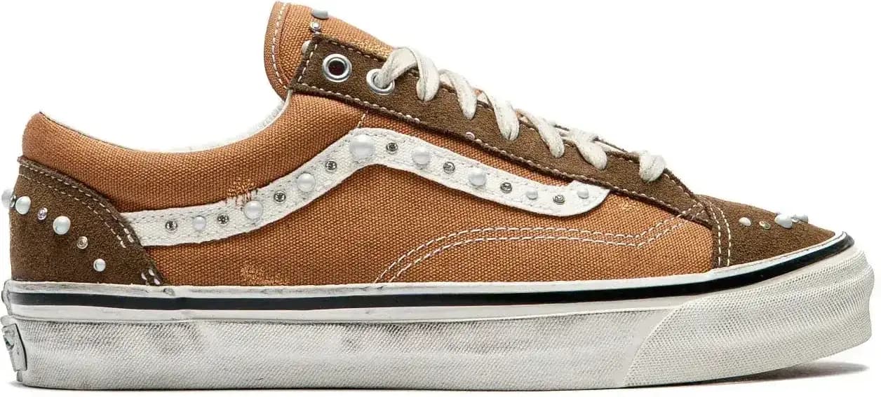 Vans Premium Old Skool Shoes — Brown