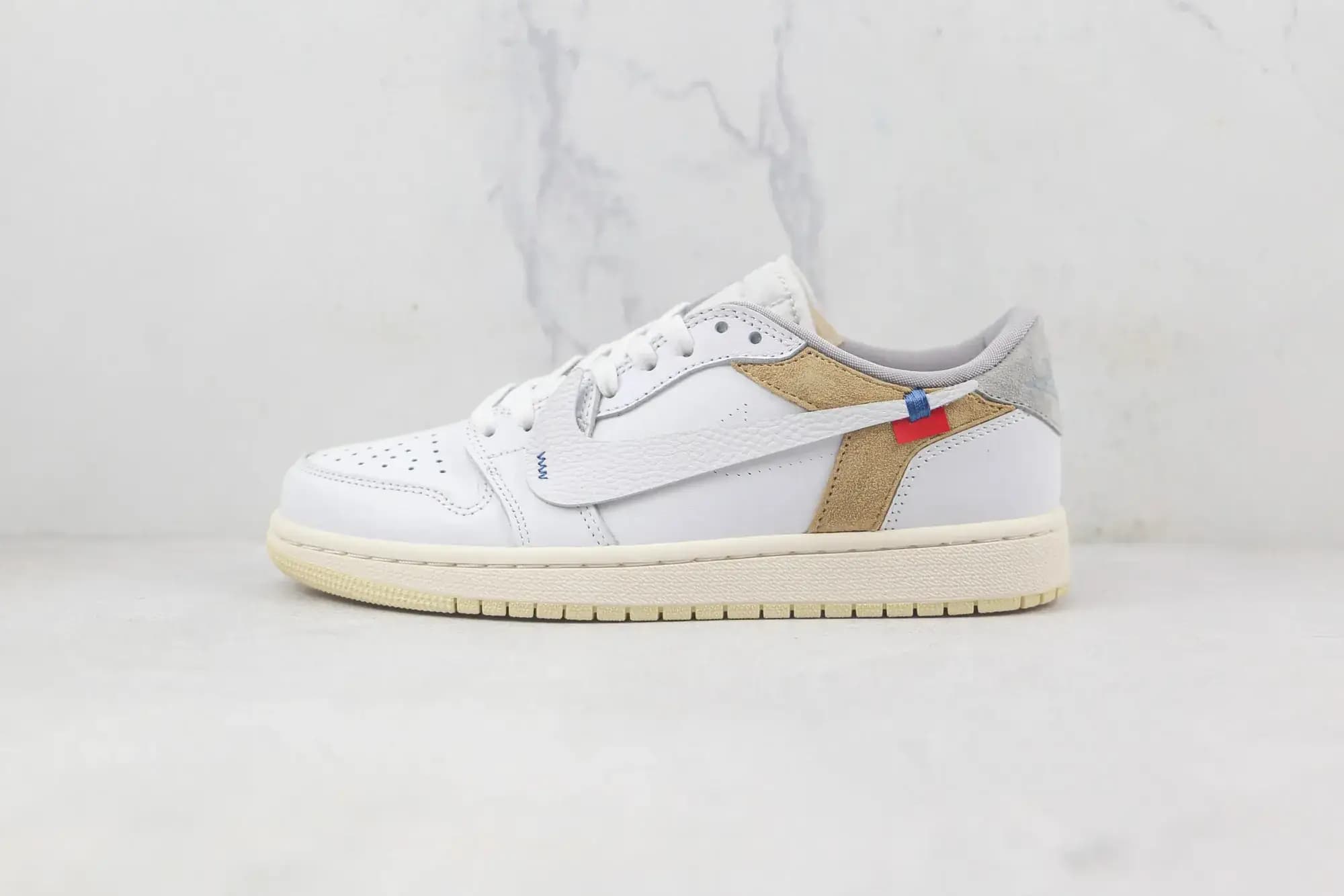 Jordan Off-White x Nike Air Jordan 1 Low OG GOAT LOWS — White