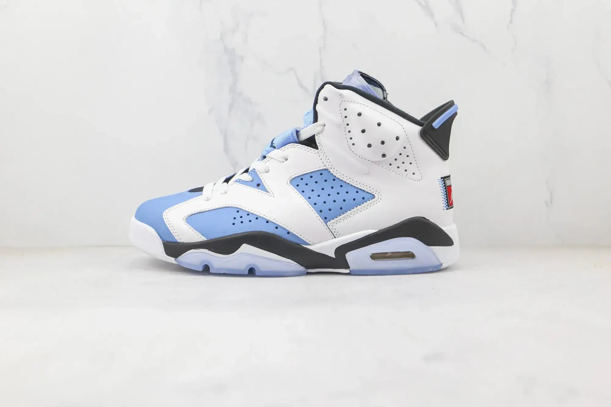 Jordan Nike Air Jordan 6 Retro UNC — White