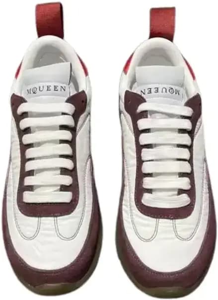 Alexander McQueen Ec1 Sneakers — White Red