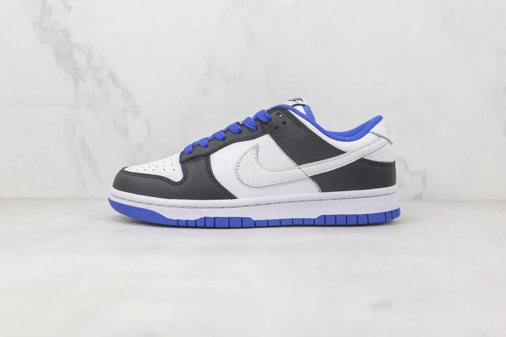 Nike Dunk Low — White Black Royal