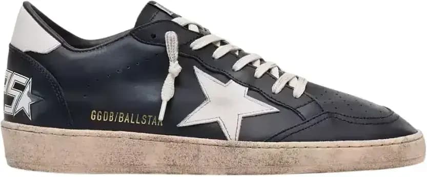 Golden Goose Ball Star — Black Nappa