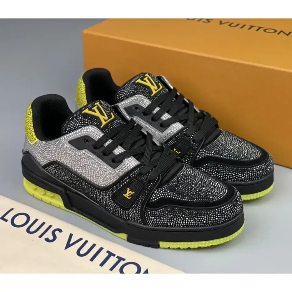 Louis Vuitton LV New Trainer Sneaker — Black Stone